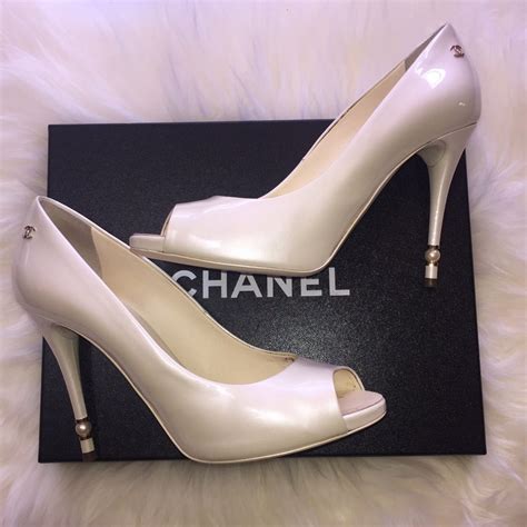 chanel hells|chanel women's high heel.